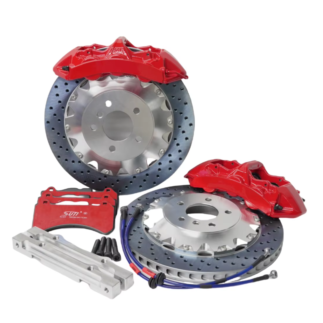 High-Performance Gt6 Sports Edition 6-Piston Brake Caliper Kit for